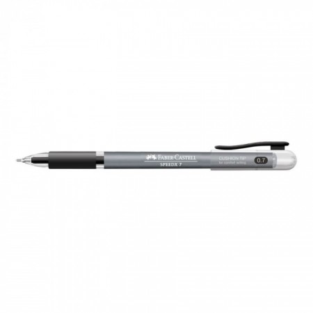 Speedx Ballpoint Pen, 0.7 mm Tip, Black